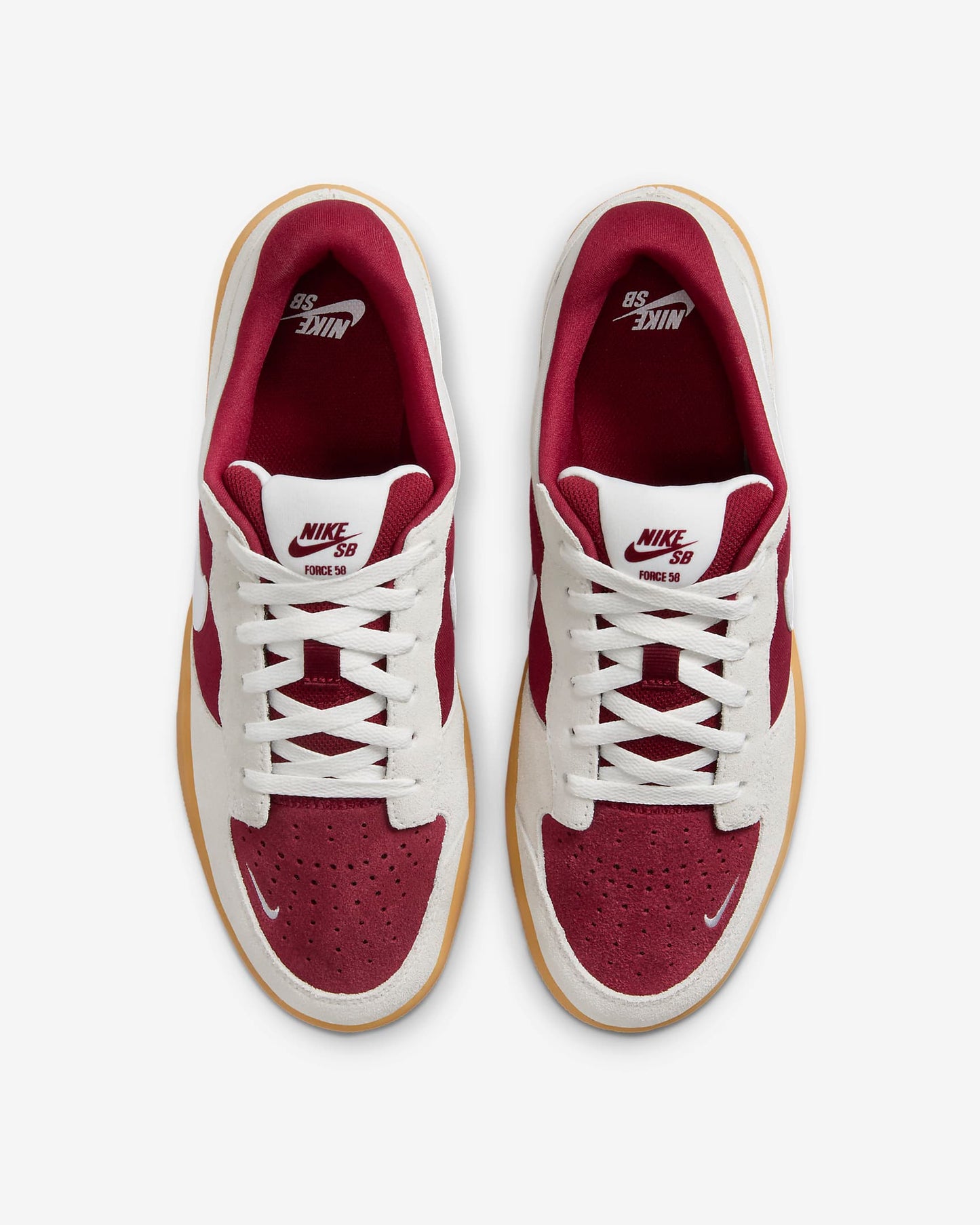 NIKE SB FORCE 58 TEAM RED/SUMMIT WHITE/GUM