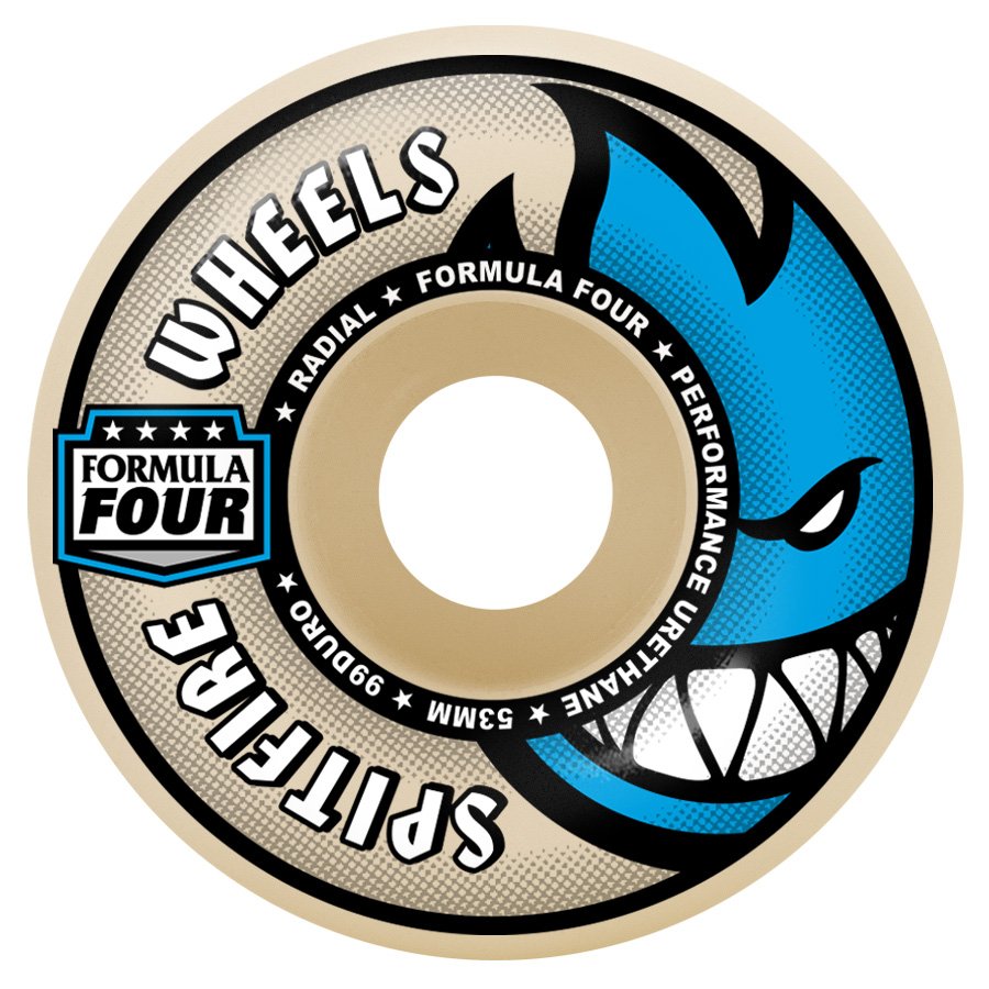 Spitfire Wheels Formula Four Radial 99 Duro 53mm Olympia Skateshop