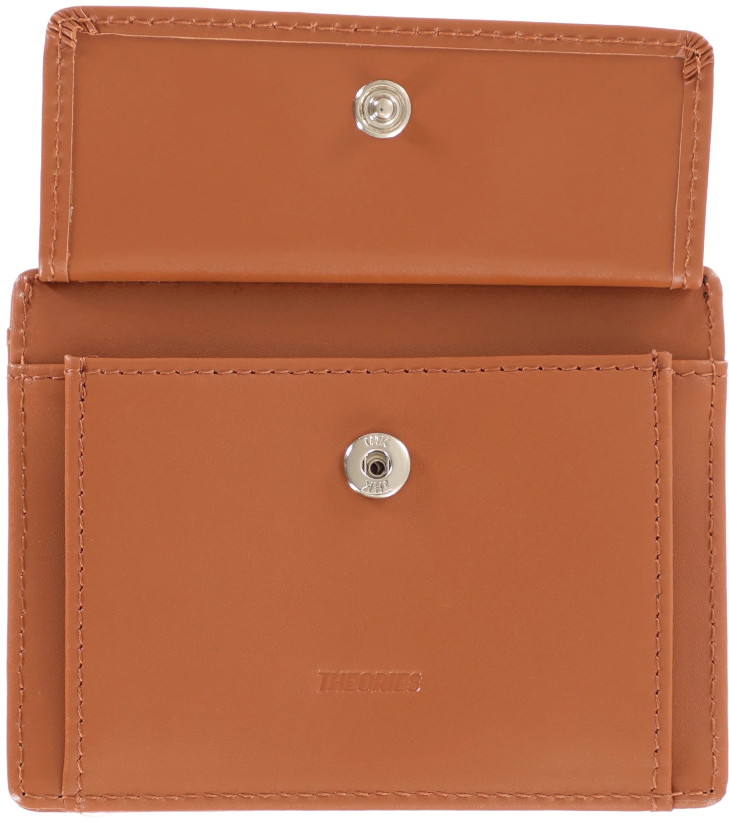 THEORIES SKATEBOARDS LANTERN WALLET GENUINE LEATHER BROWN