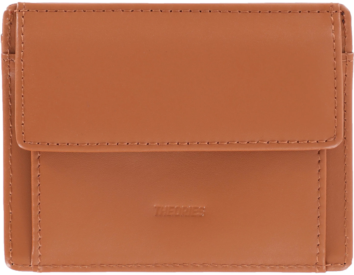 THEORIES SKATEBOARDS LANTERN WALLET GENUINE LEATHER BROWN