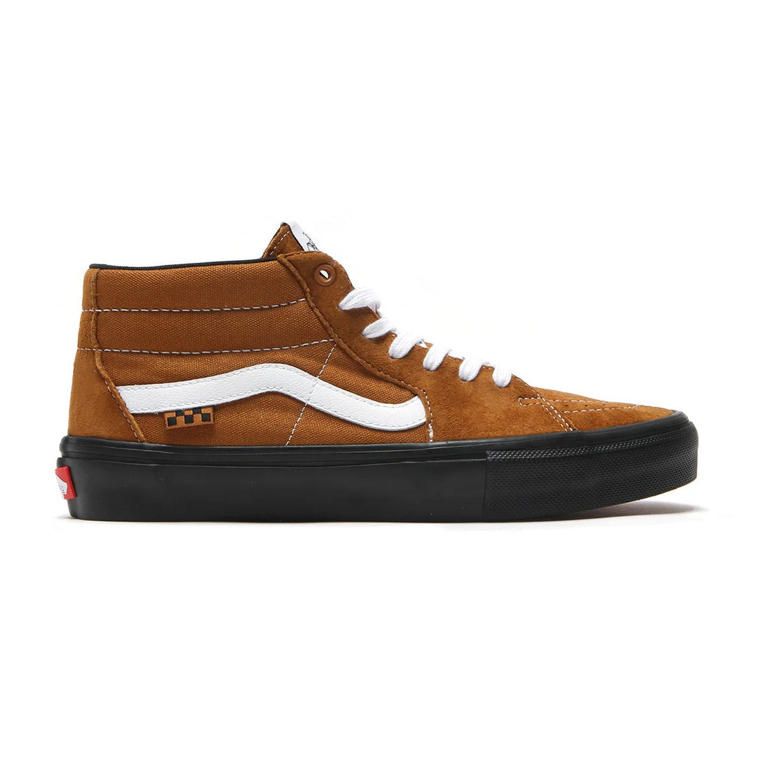 VANS SKATE GROSSO MID PIG SUEDE BROWN/BLACK
