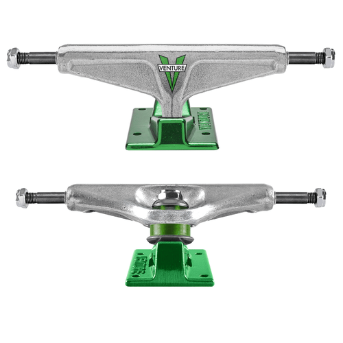 VENTURE TRUCKS V LIGHT OG LOGO POLISHED/GREEN