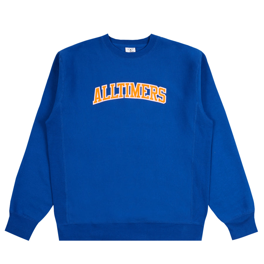ALLTIMERS CITY COLLEGE CREW ROYAL BLUE