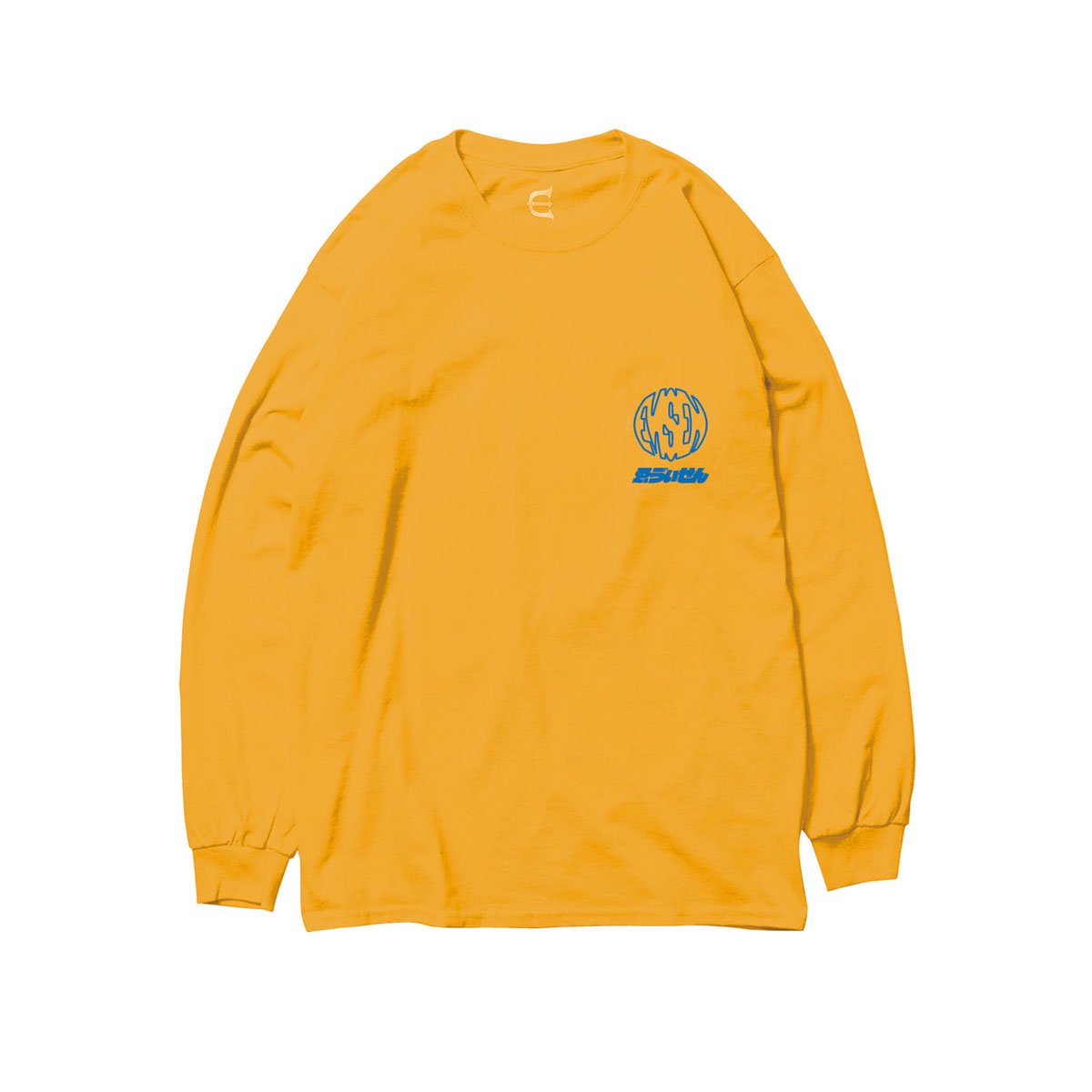 EVISEN SKATEBOARDS YELLOW RIBBON LS LONG SLEEVE GOLD
