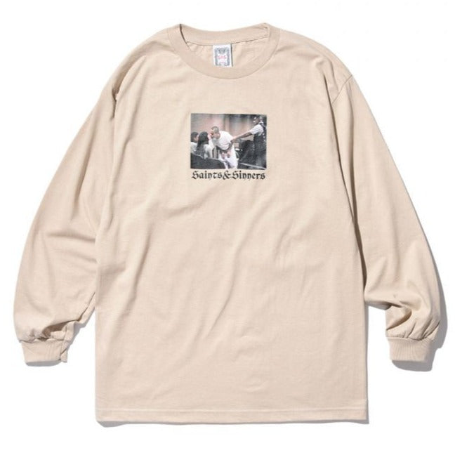 SAINTS & SINNERS GOODBYE KISS LONG SLEEVE SAND