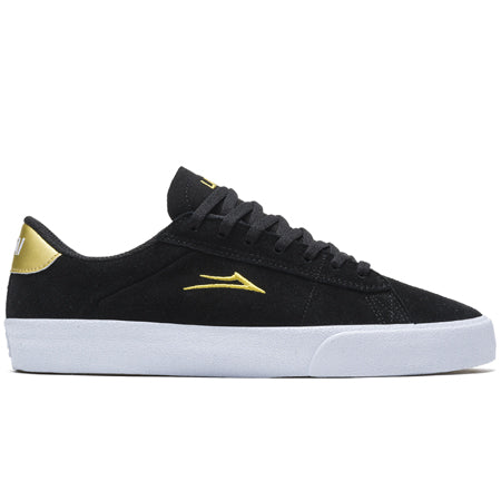 LAKAI LTD NEWPORT LOW BLACK GOLD SUEDE