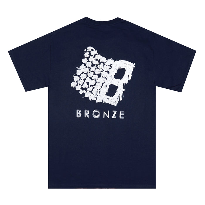 BRONZE 56K DUCT TAPE TEE NAVY BLACK