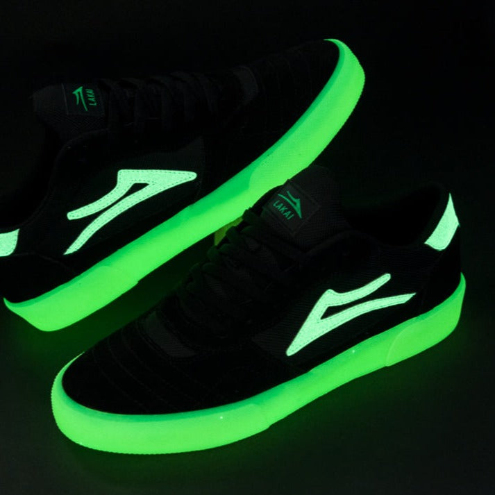 LAKAI LTD CAMBRIDGE BLACK GLOW SUEDE