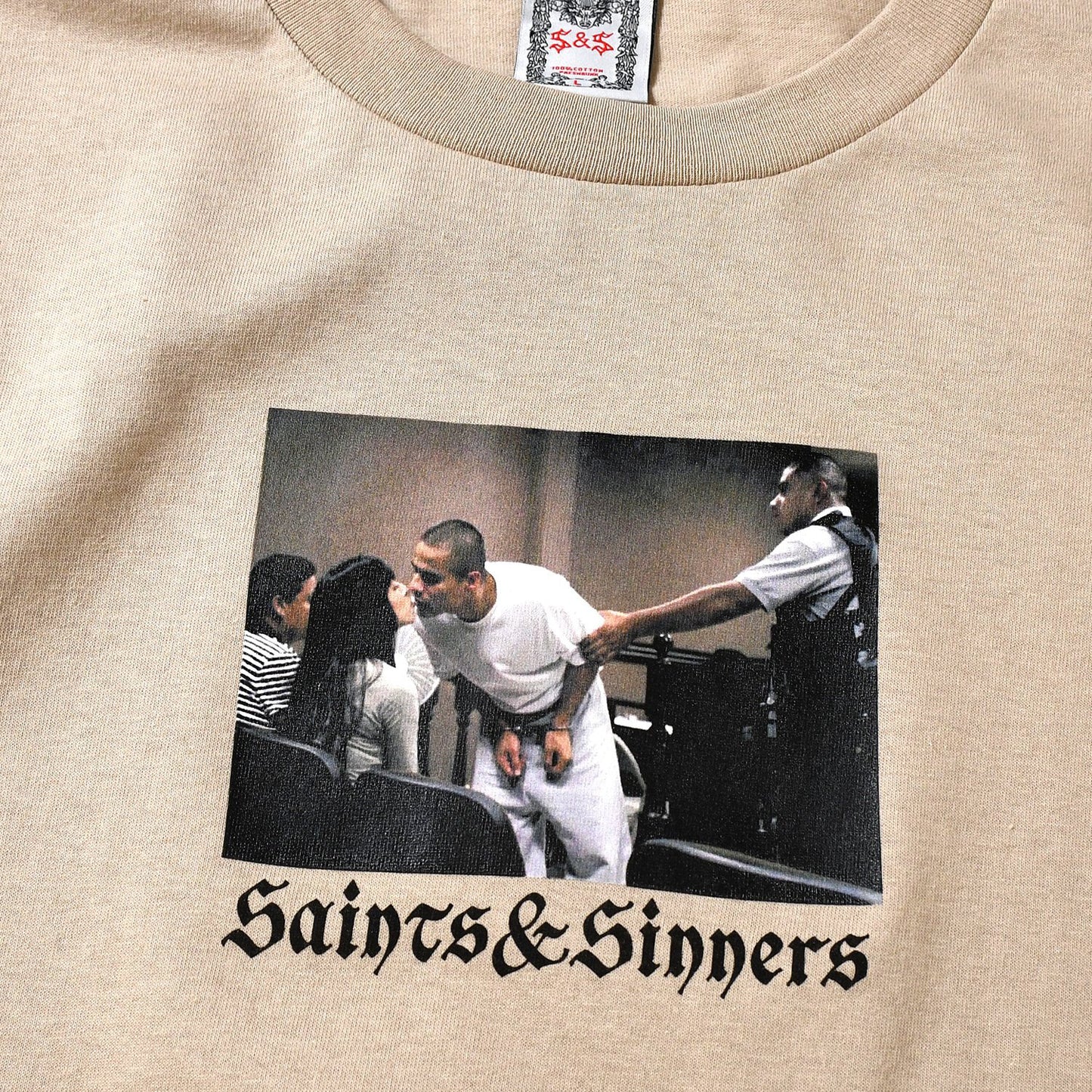 SAINTS & SINNERS GOODBYE KISS LONG SLEEVE SAND