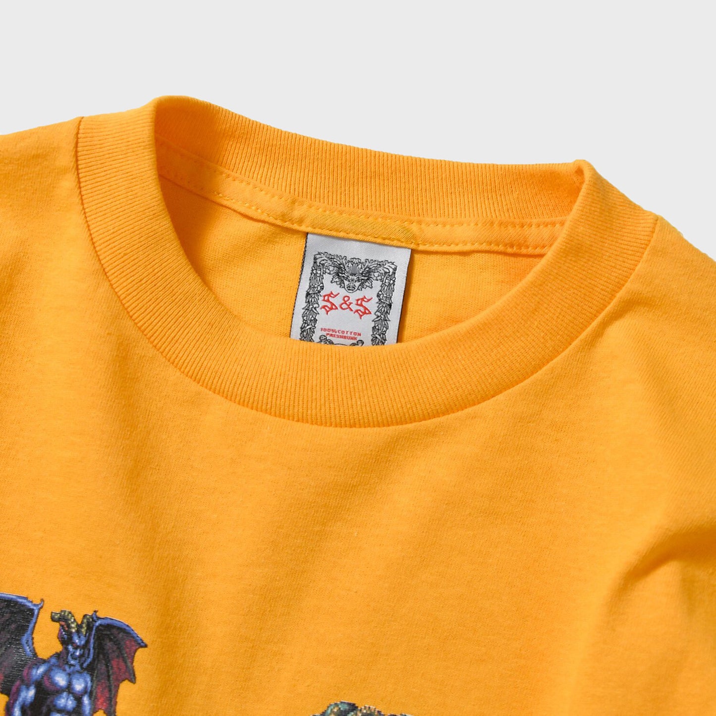 SAINTS & SINNERS BEAST LONG SLEEVE TEE YELLOW