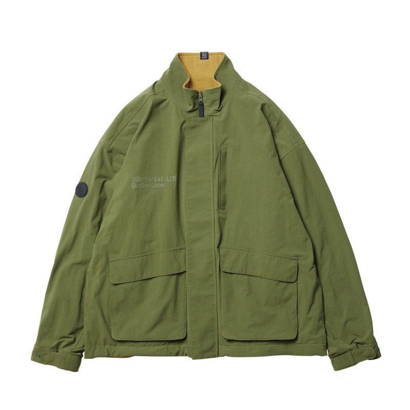 EVISEN SKATEBOARDS LCD REVERSIBLE JACKET OLIVE