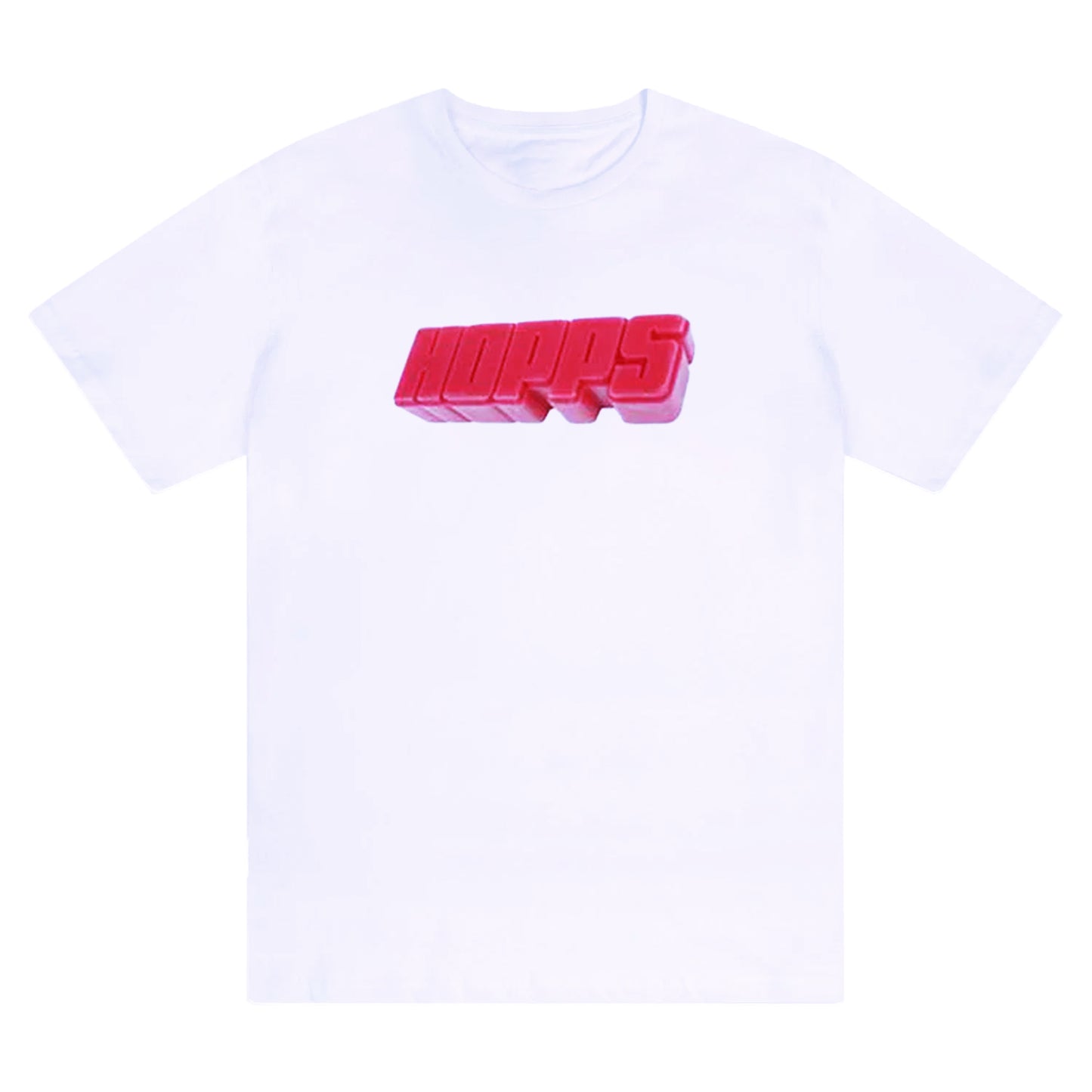 HOPPS SKATEBOARDS BIG HOPPS WAX TEE WHITE