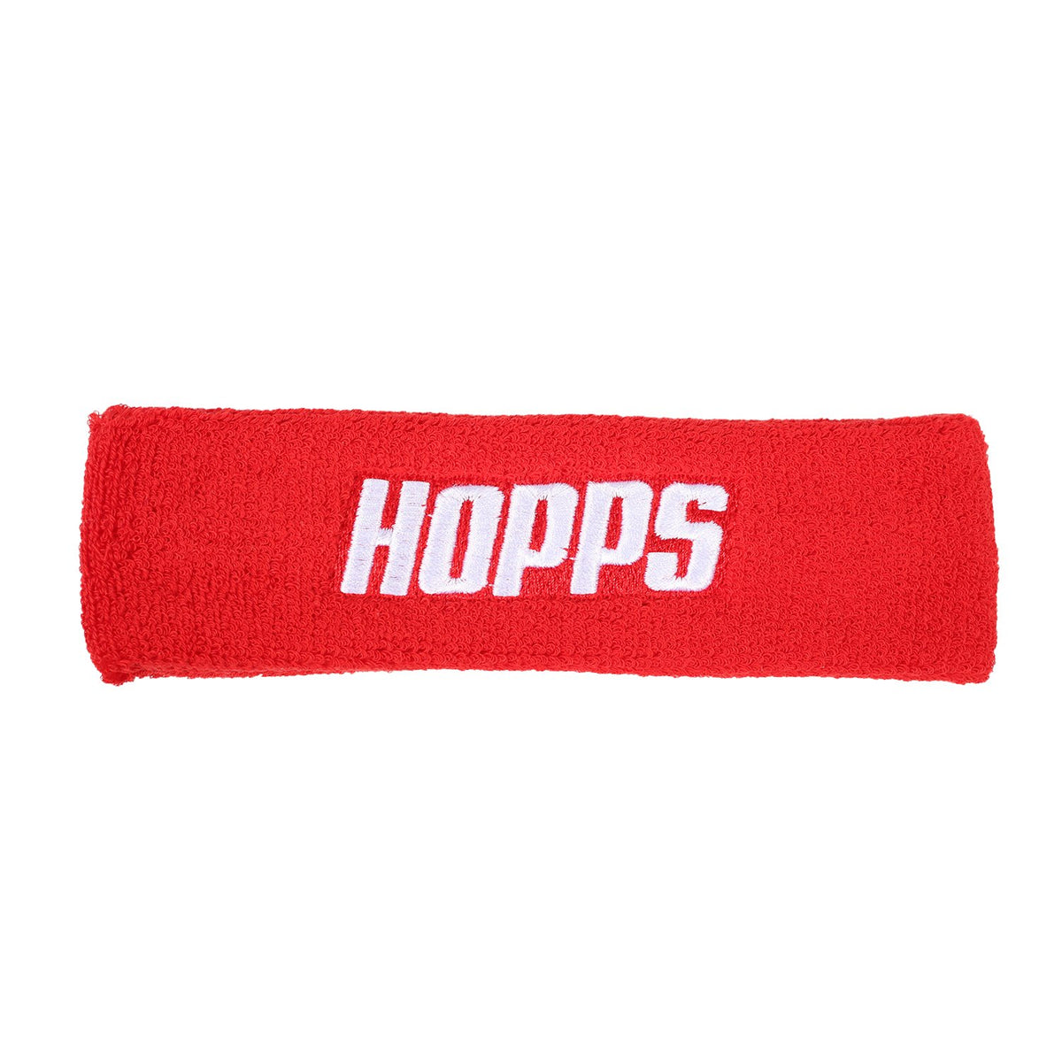 HOPPS SKATEBOARDS LION EMBROIDERED HEADBAND RED
