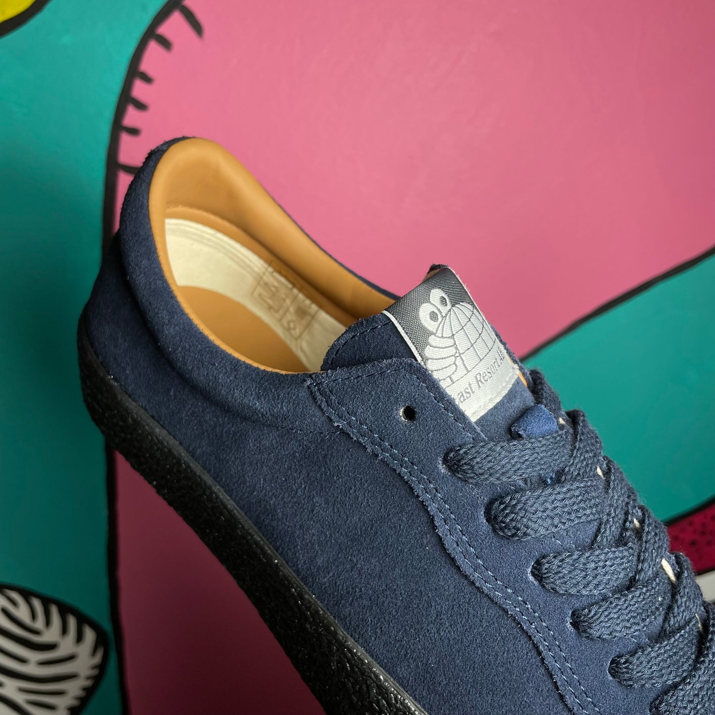 LAST RESORT AB VM002 LOW SUEDE NAVY/BLACK