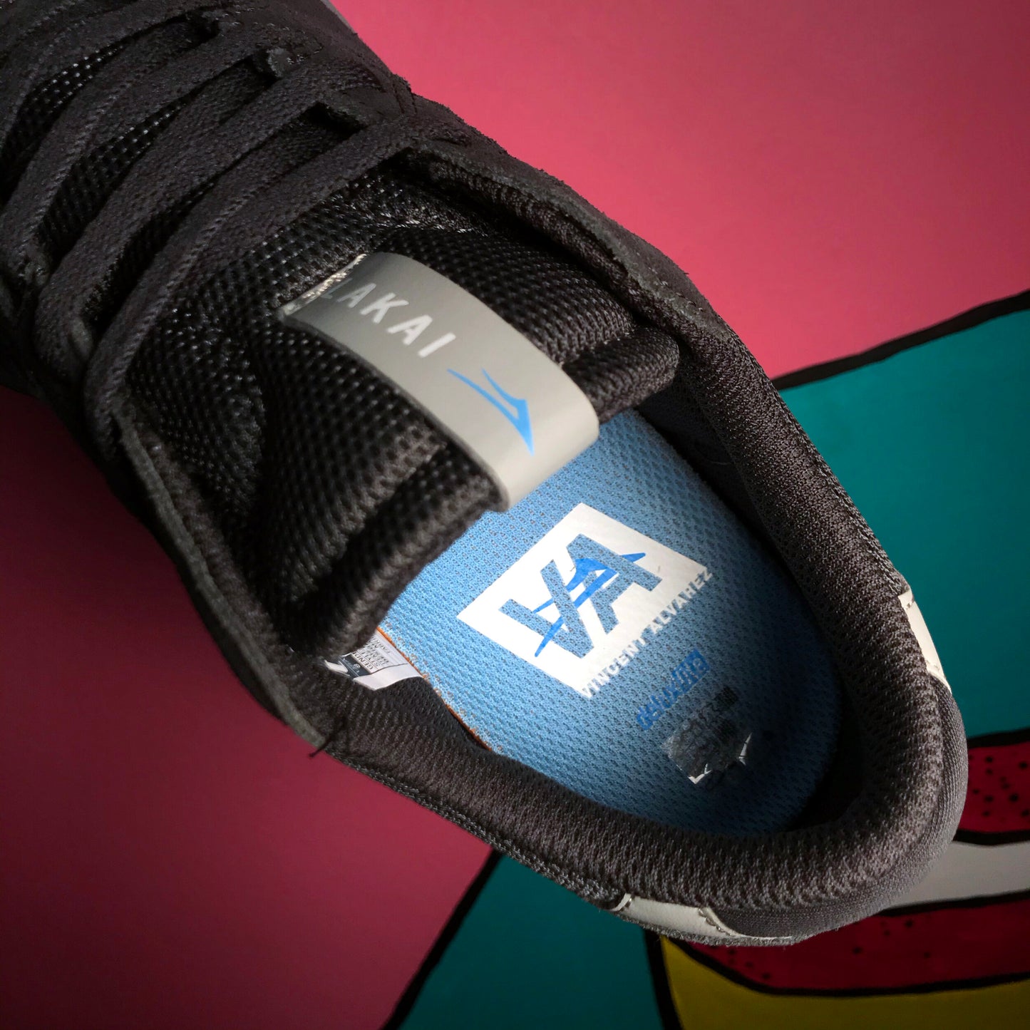 LAKAI LTD ATLANTIC CHARCOAL/LIGHT GREY