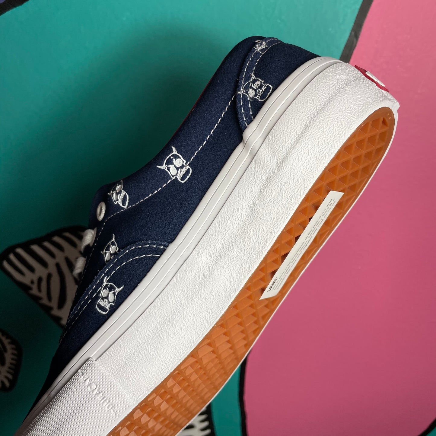 VANS ERA PRO NAVY/RED KADER