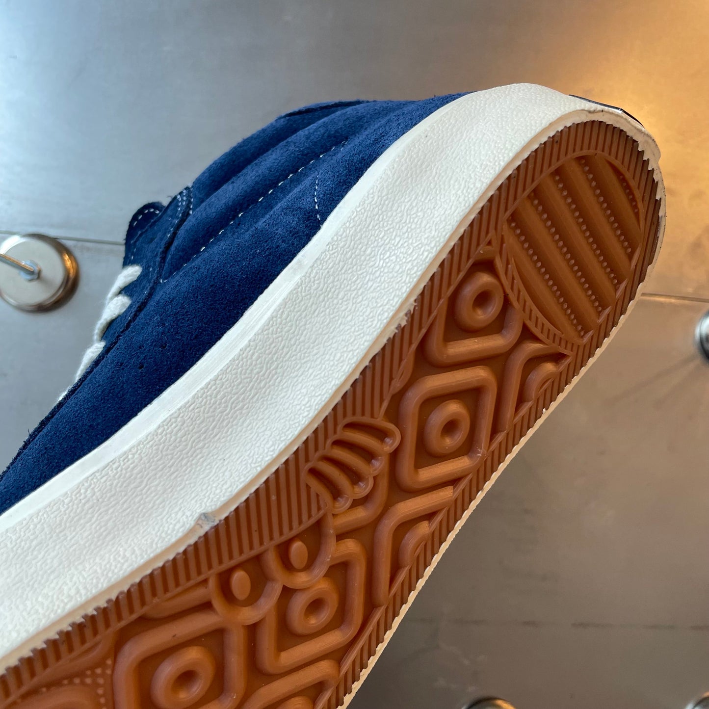 LAST RESORT AB VM001 SUEDE HI OLD BLUE/WHITE