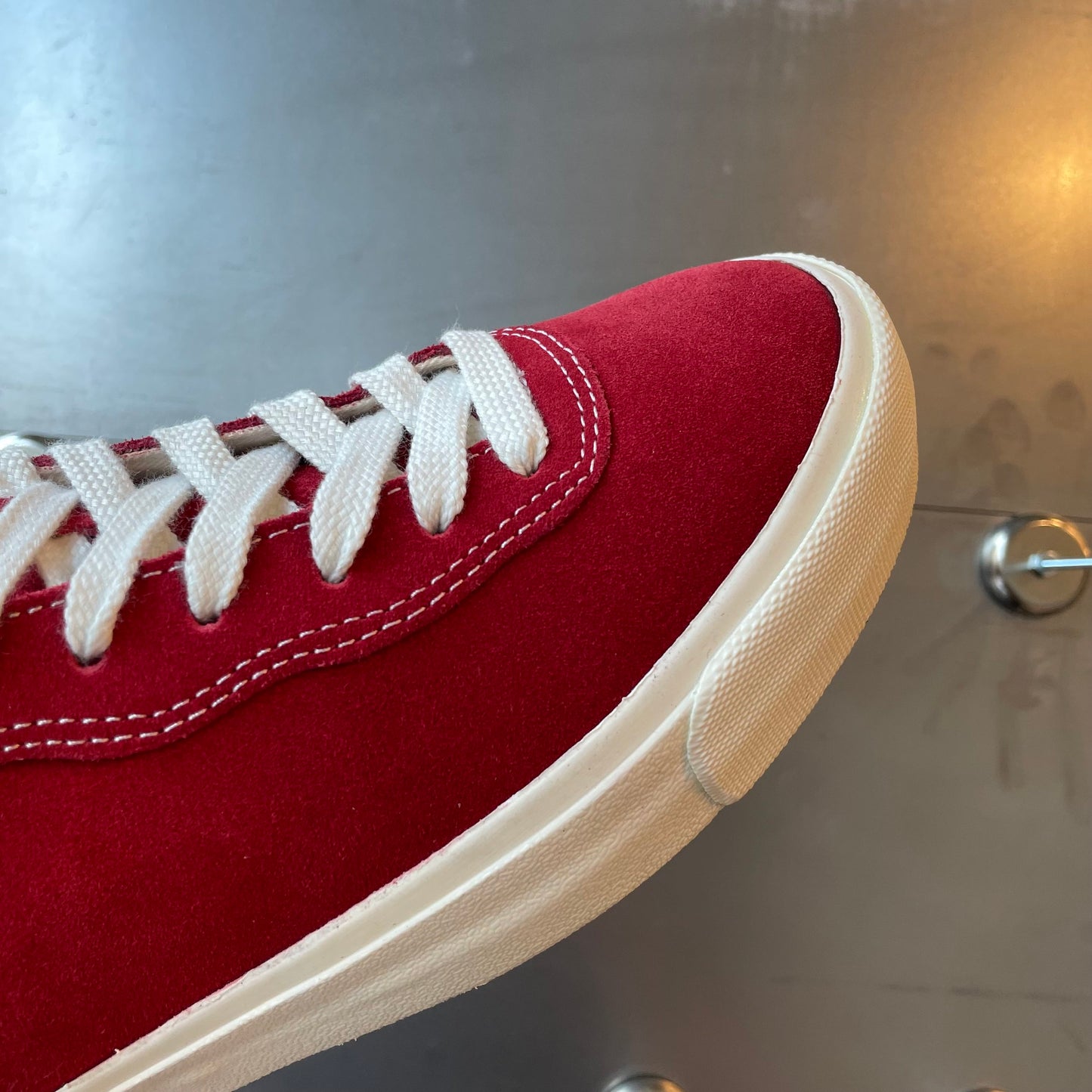 LAST RESORT AB VM001 SUEDE HI OLD RED/WHITE