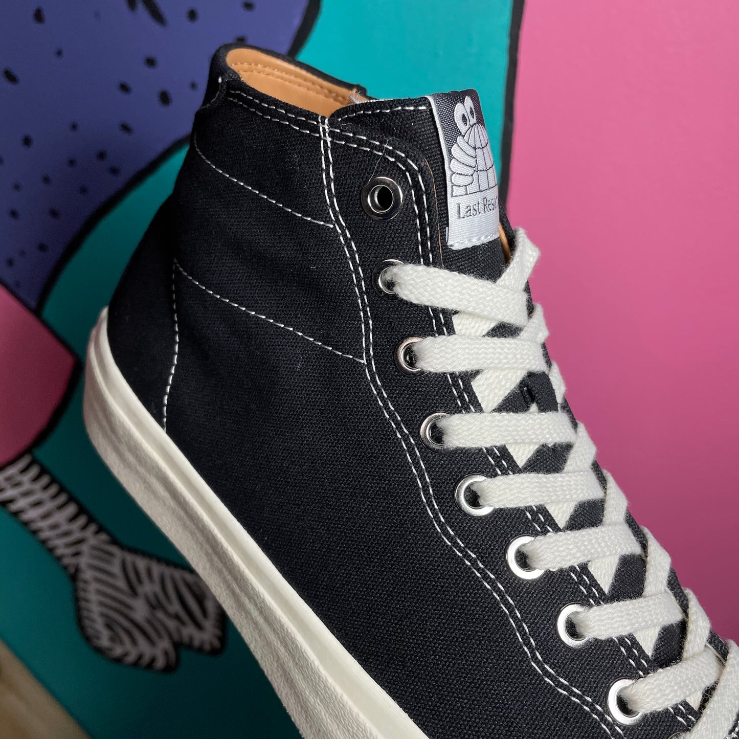 LAST RESORT AB VM001 HI BLACK CANVAS
