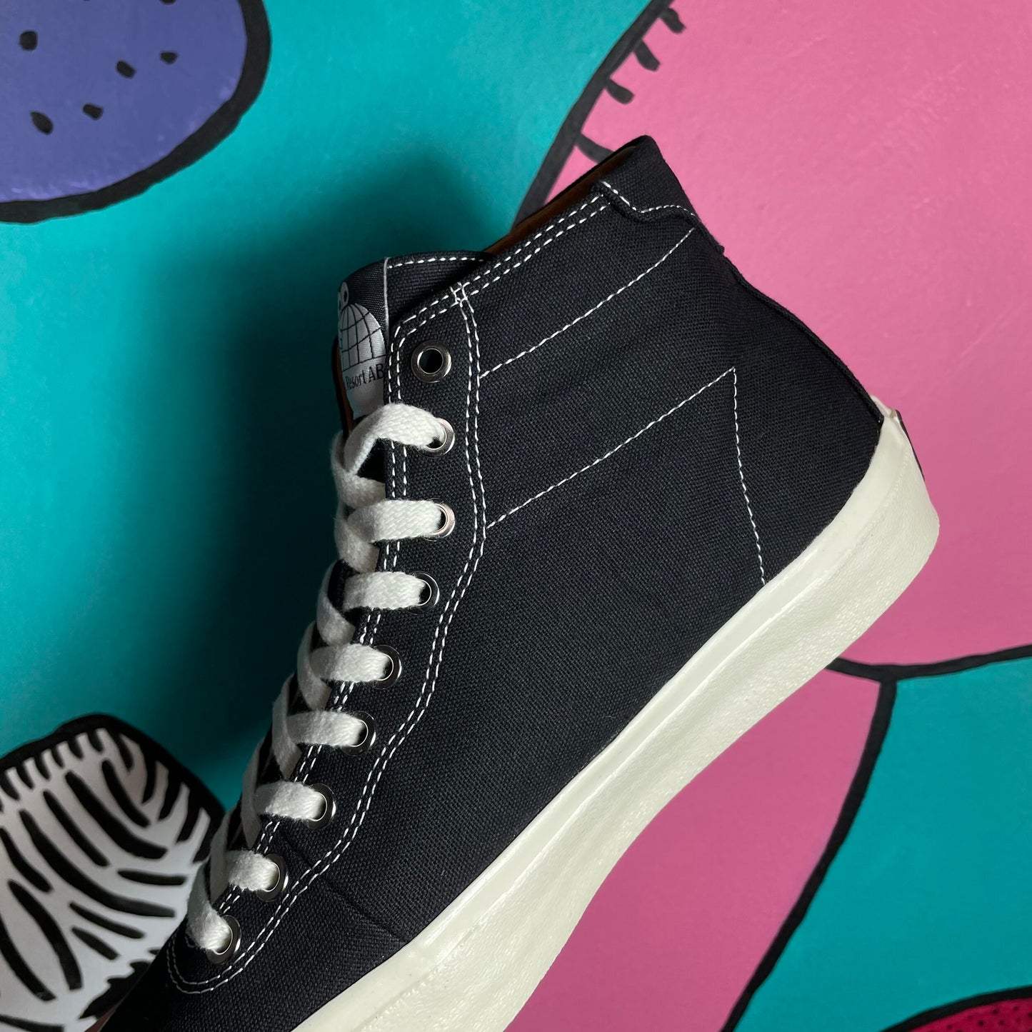 LAST RESORT AB VM001 HI BLACK CANVAS
