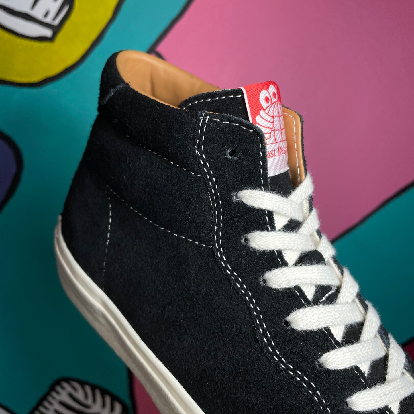 LAST RESORT AB VM001 HI BLACK SUEDE
