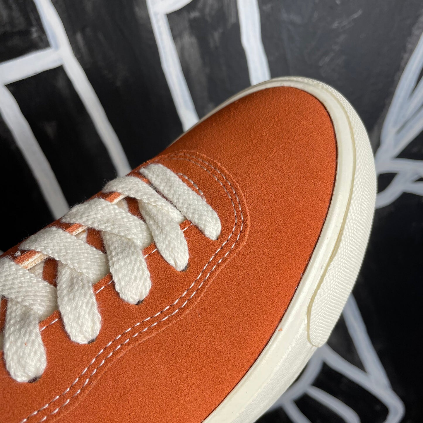 LAST RESORT AB VM001 LOW SUEDE BURNT ORANGE