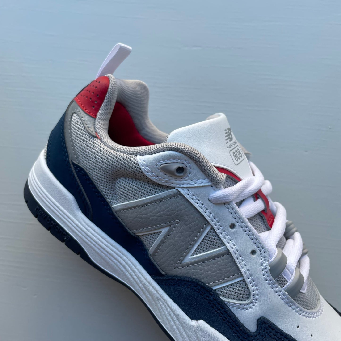 NEW BALANCE NUMERIC TIAGO LEMOS 808 WHITE/NAVY/RED