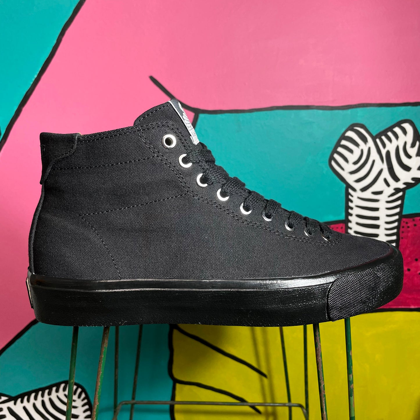LAST RESORT AB VM001 BLACK/BLACK CANVAS HIGH