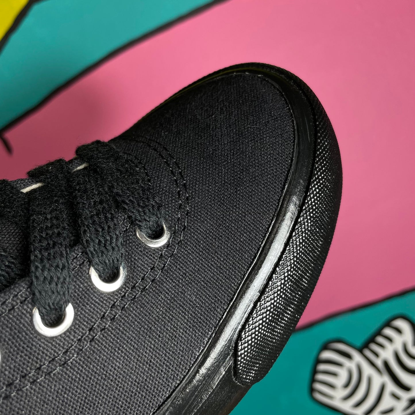 LAST RESORT AB VM001 BLACK/BLACK CANVAS HIGH