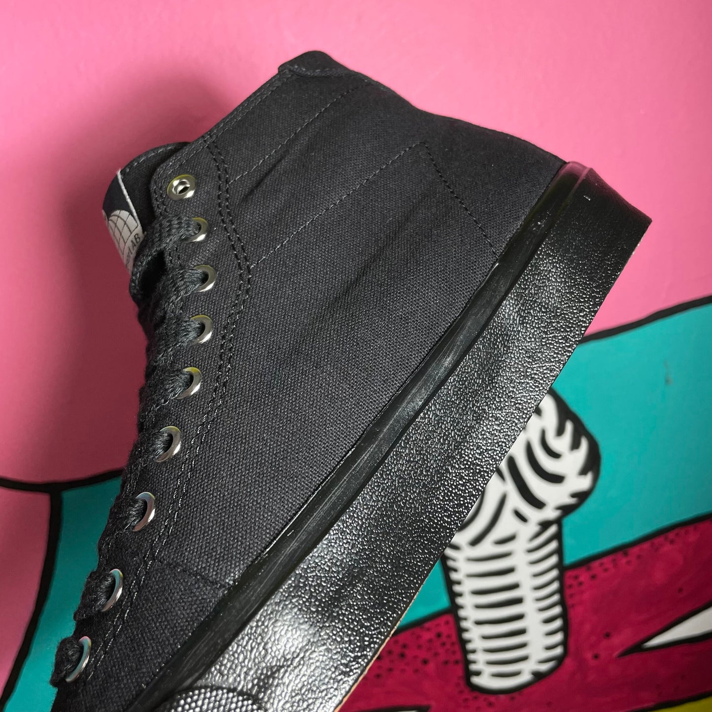 LAST RESORT AB VM001 BLACK/BLACK CANVAS HIGH
