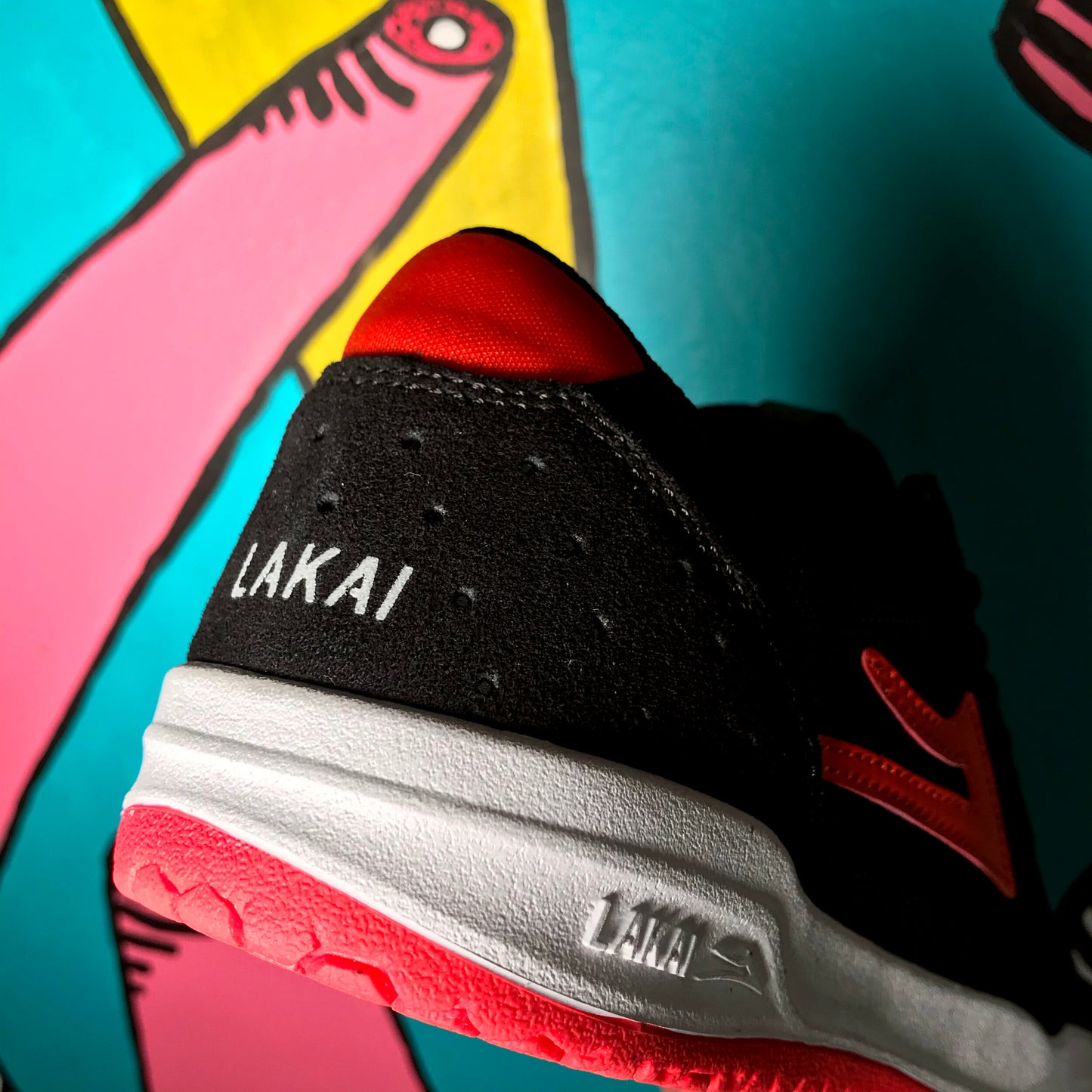LAKAI LTD ATLANTIC BLACK RED