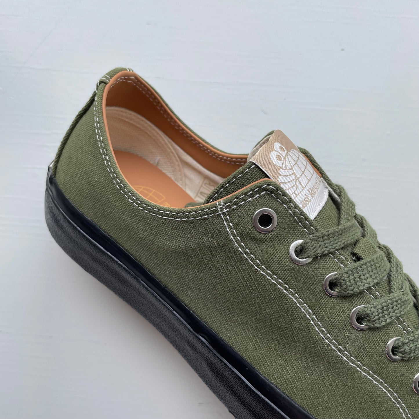 LAST RESORT AB VM003 CANVAS LEAF GREEN/BLACK