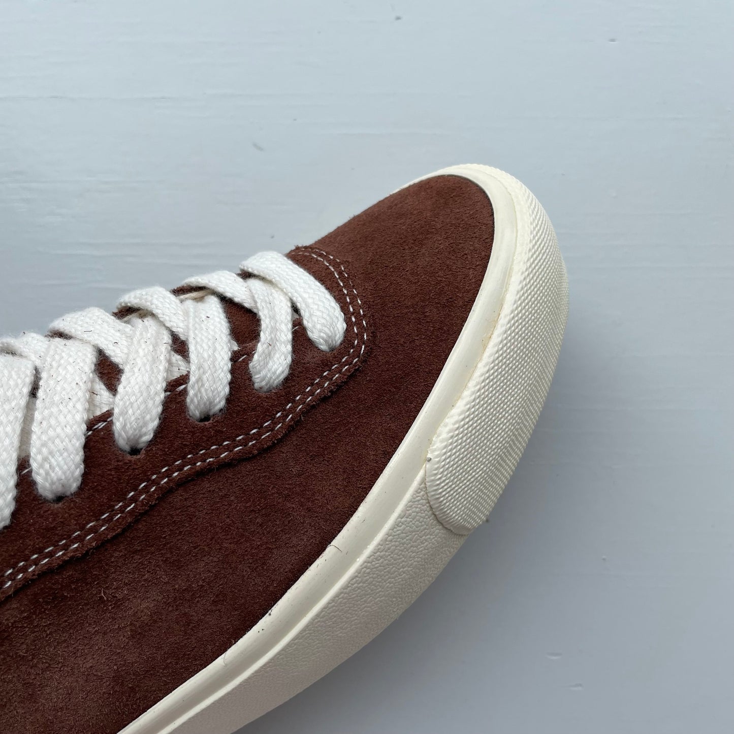 LAST RESORT AB VM001 SUEDE CHOCOLATE BROWN/WHITE