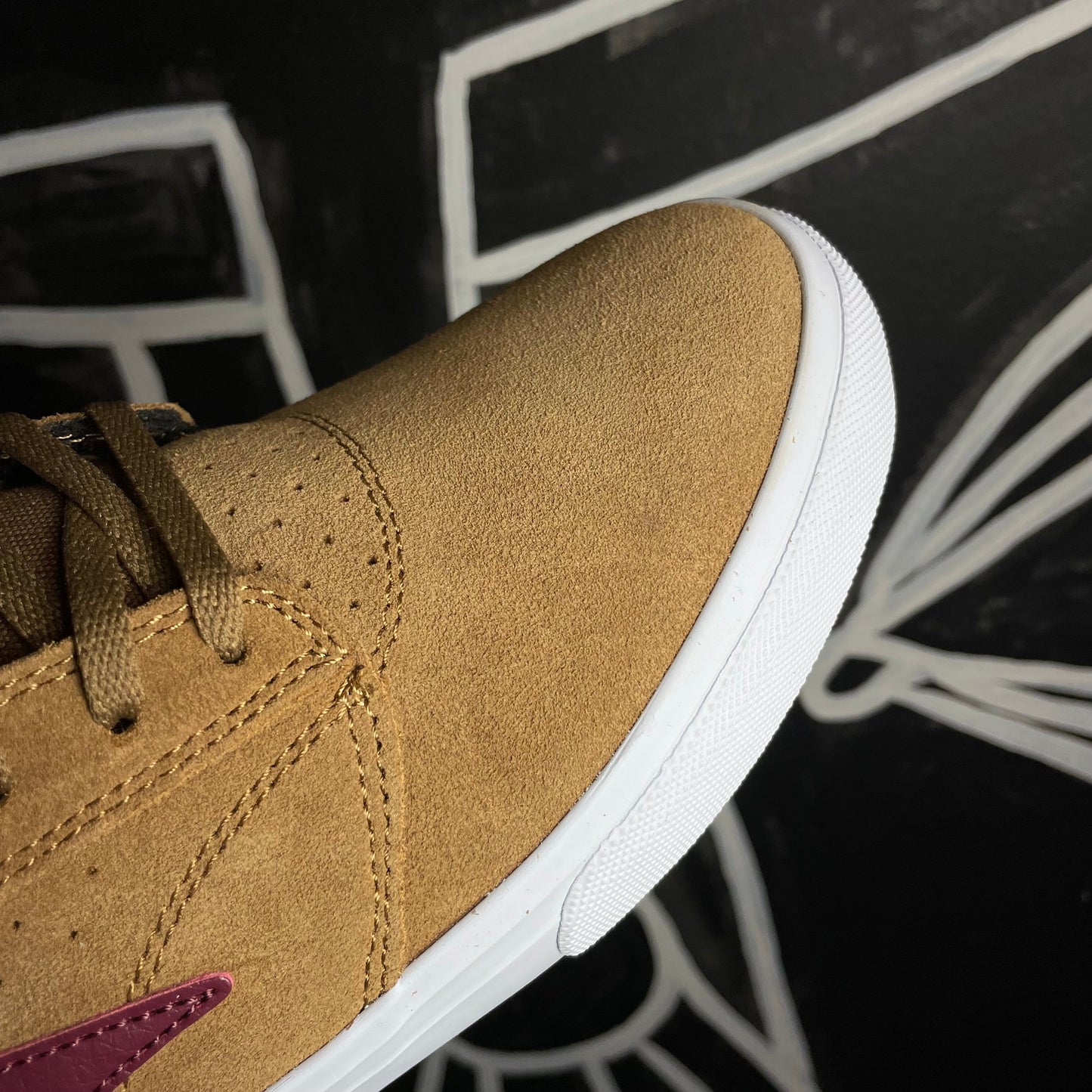 LAKAI LTD GRIFFIN TOBACCO BROWN SUEDE