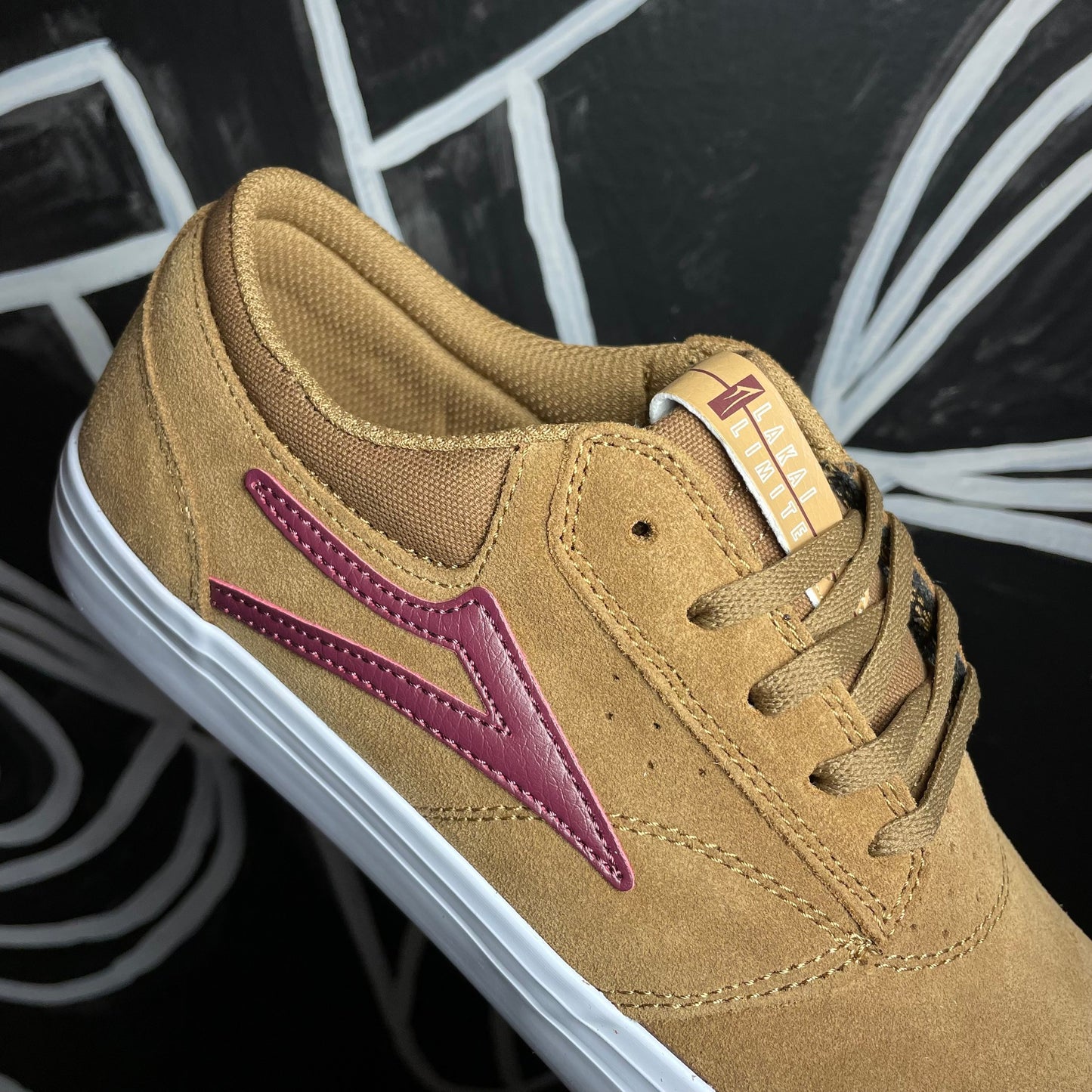 LAKAI LTD GRIFFIN TOBACCO BROWN SUEDE