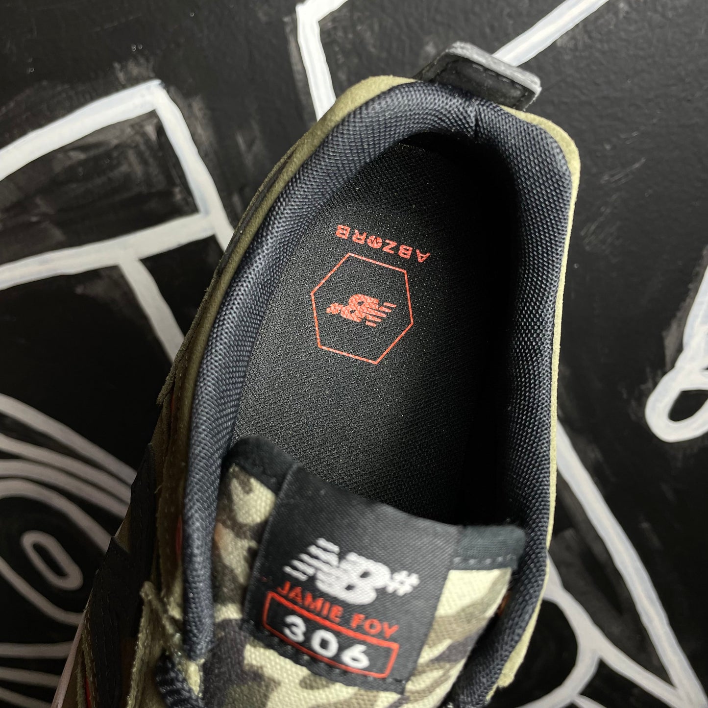 NEW BALANCE NUMERIC JAMIE FOY 306 ARMY GREEN/CAMO