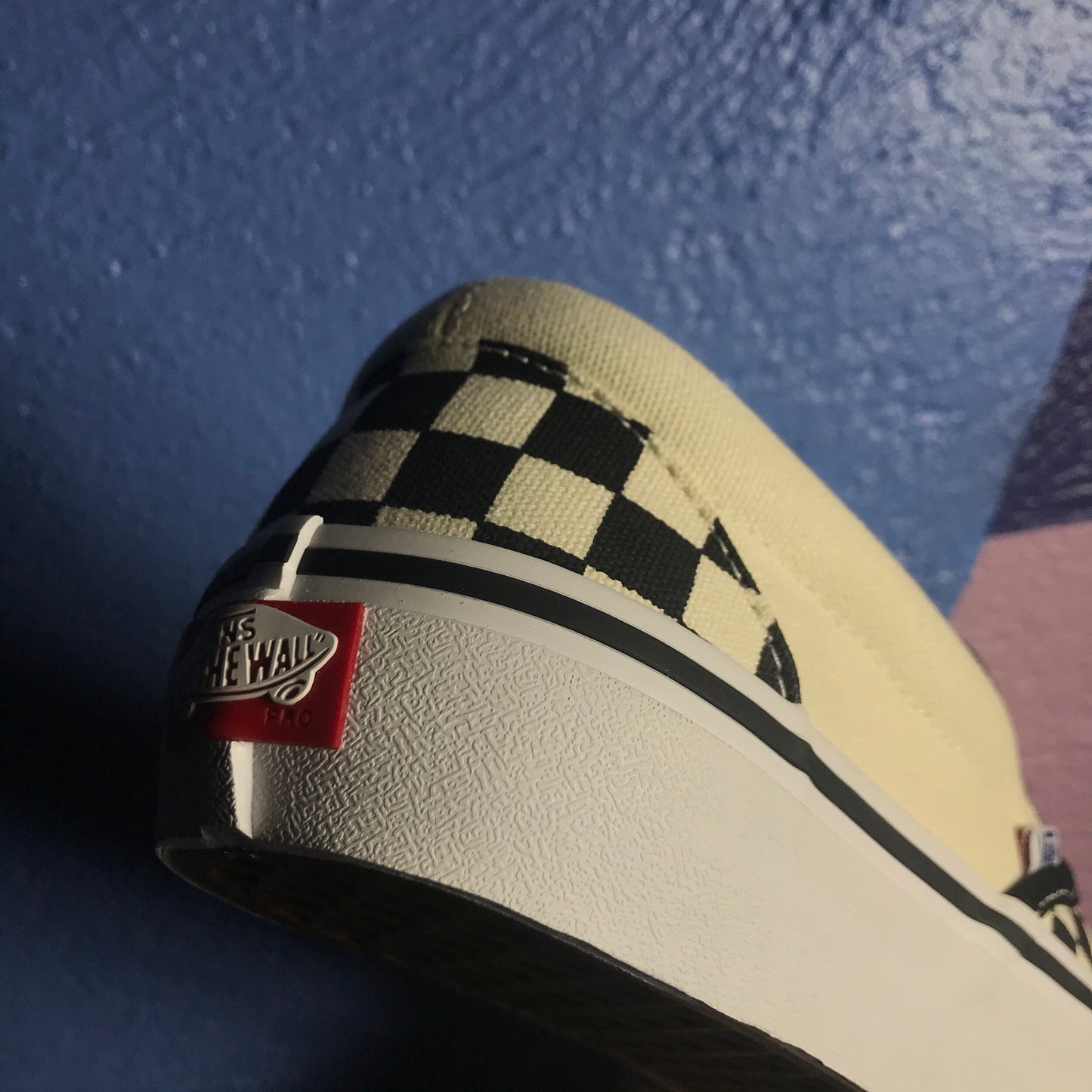 VANS SLIP ON PRO CHECKERS
