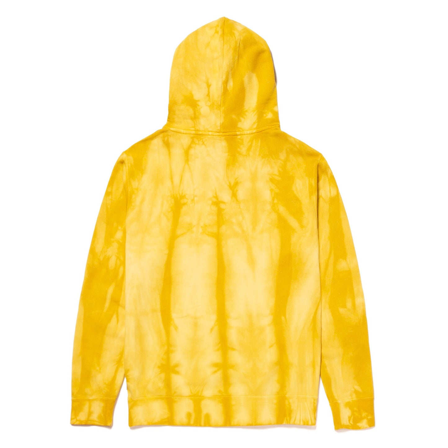 HUF WORLDWIDE RELAX TIEDYE PULLOVER HOODIE YELLOW