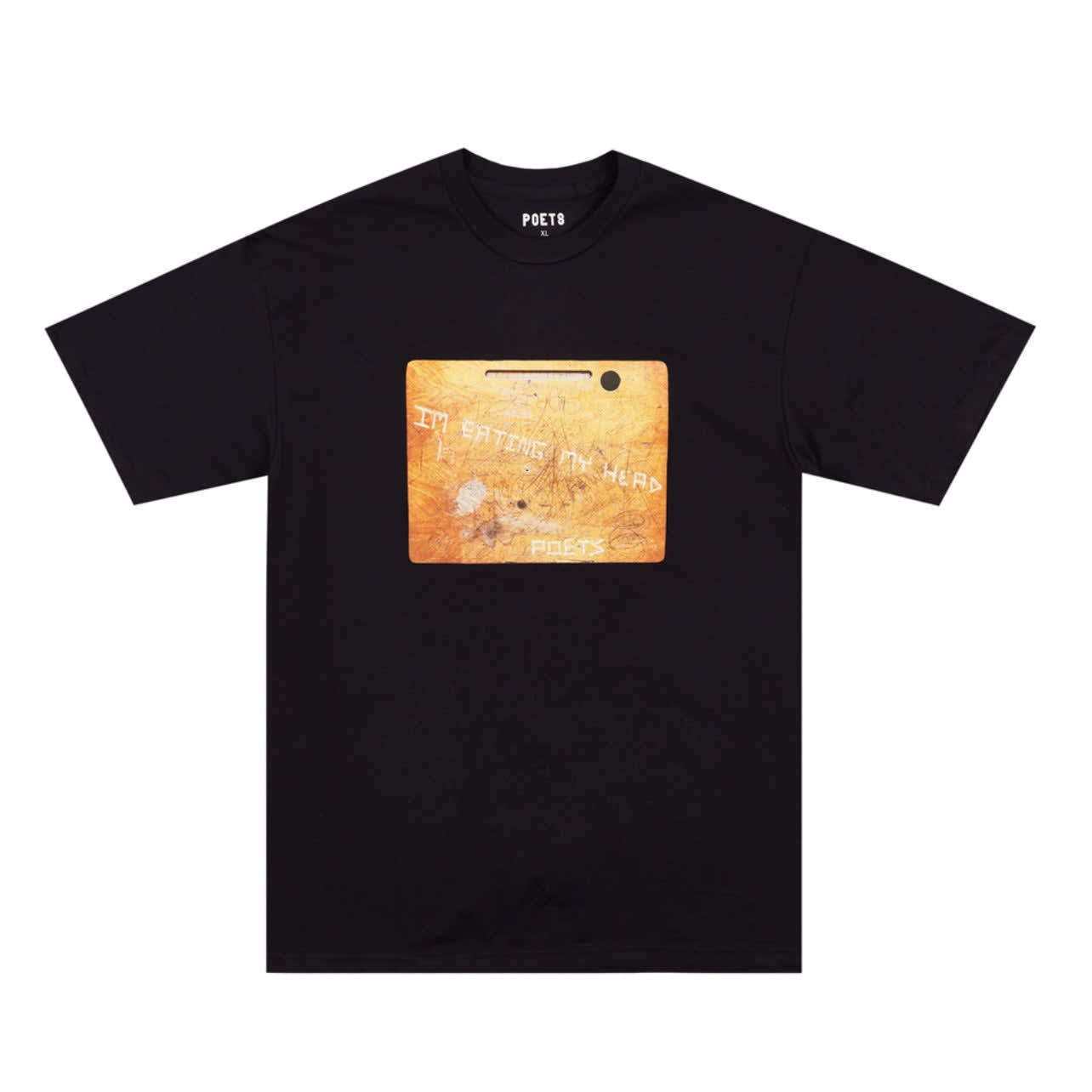 POETS BRAND BENDER TEE BLACK