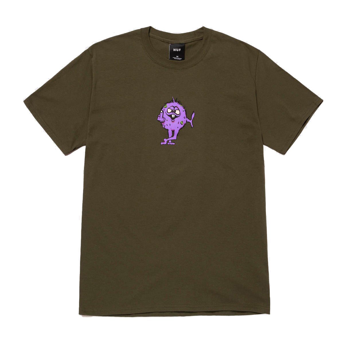 HUF WORLDWIDE NUG MAN TEE GREEN