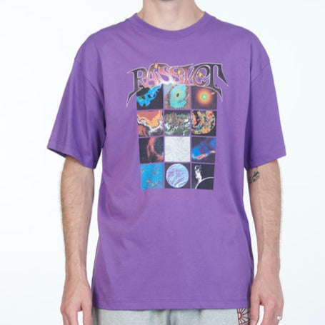 RASSVET / PACCBET SPACE TEE SHIRT KNIT PURPLE