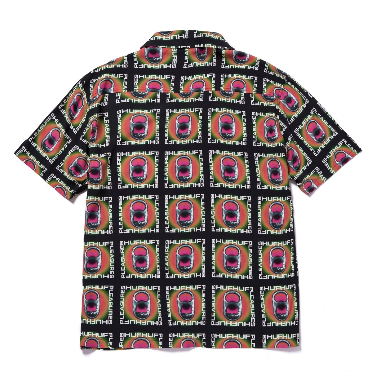 HUF WORLDWIDE PLEASURES POP TOP RAYON WOVEN SHIRT