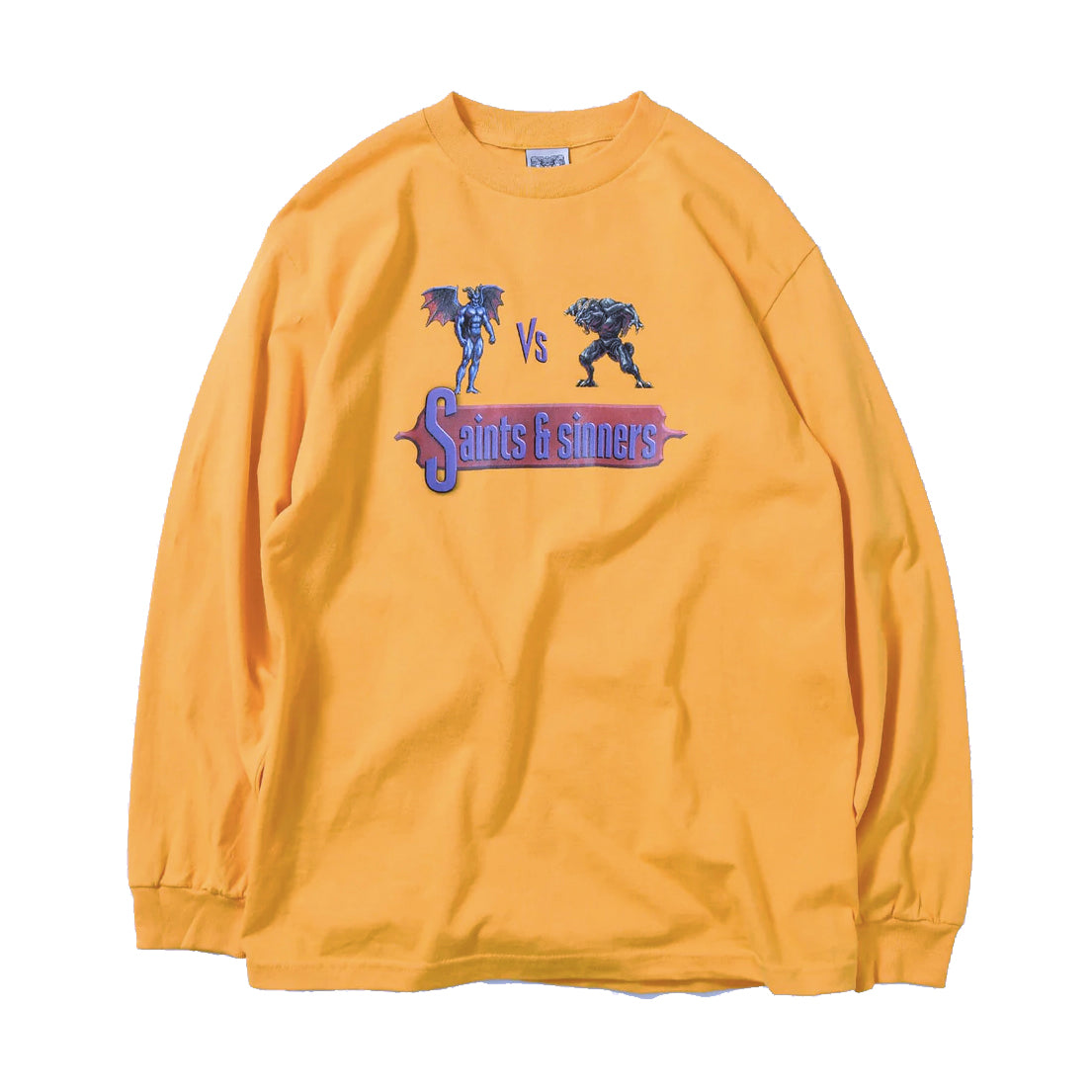 SAINTS & SINNERS BEAST LONG SLEEVE TEE YELLOW