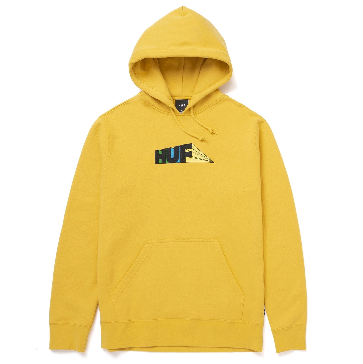 HUF WORLDWIDE SPECTRUM PULLOVER HOODIE GOLDEN
