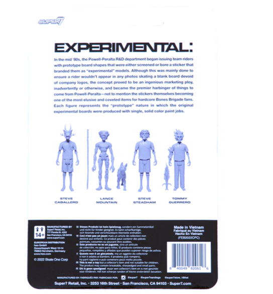 SUPER 7 POWELL PERALTA REACTION TOMMY GUERRERO V8 DAGGER EXPERIMENTAL