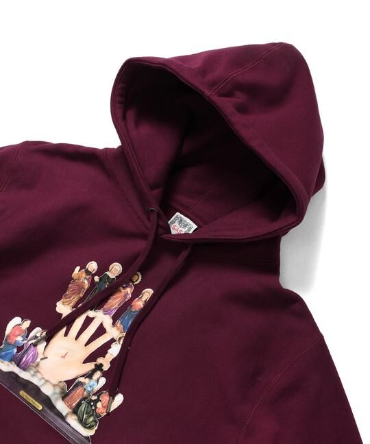 SAINTS & SINNERS SAINTS PULLOVER HOODIE MAROON