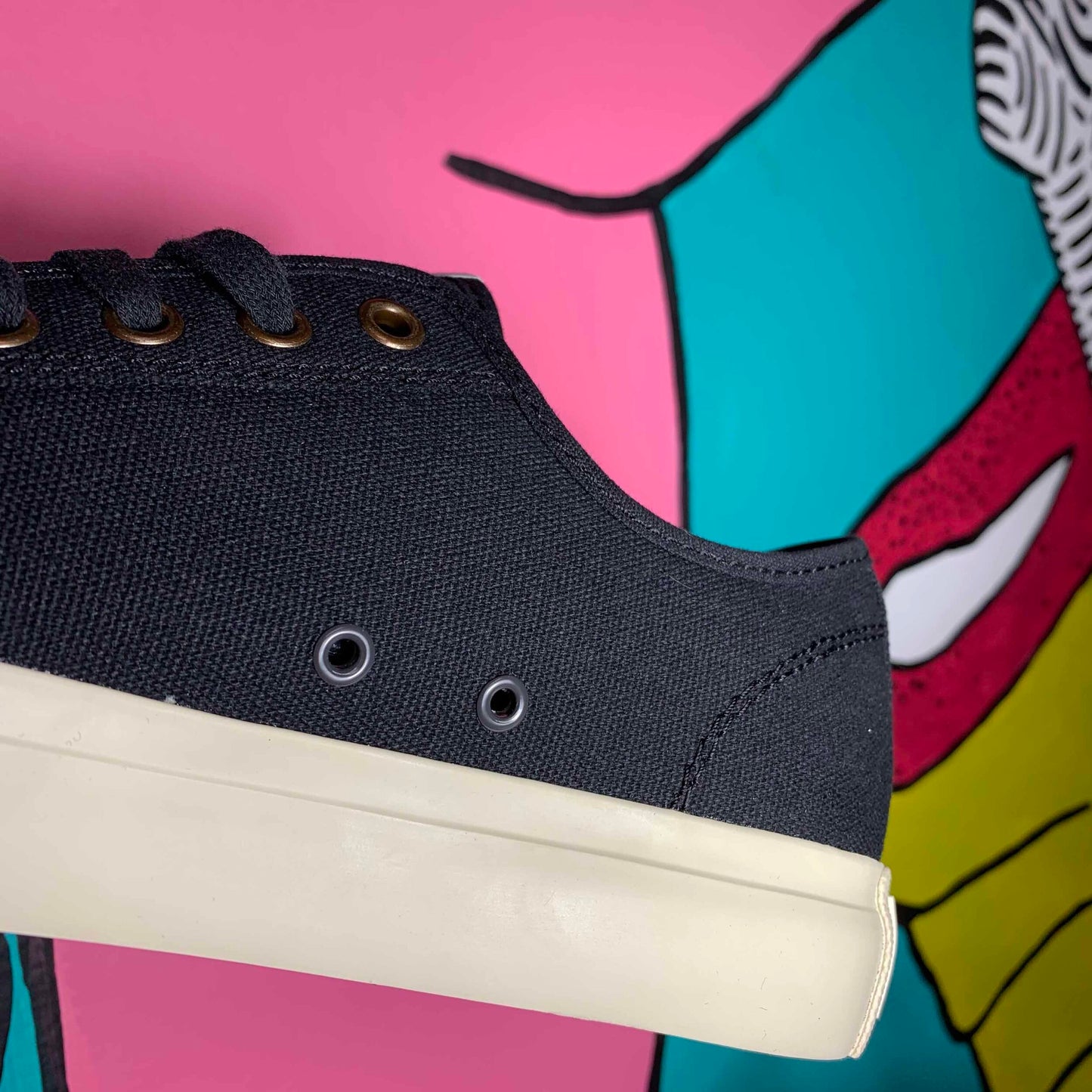 DC SHOE CO MANUAL SVM SKATE SHOES OVERDYED BLACK
