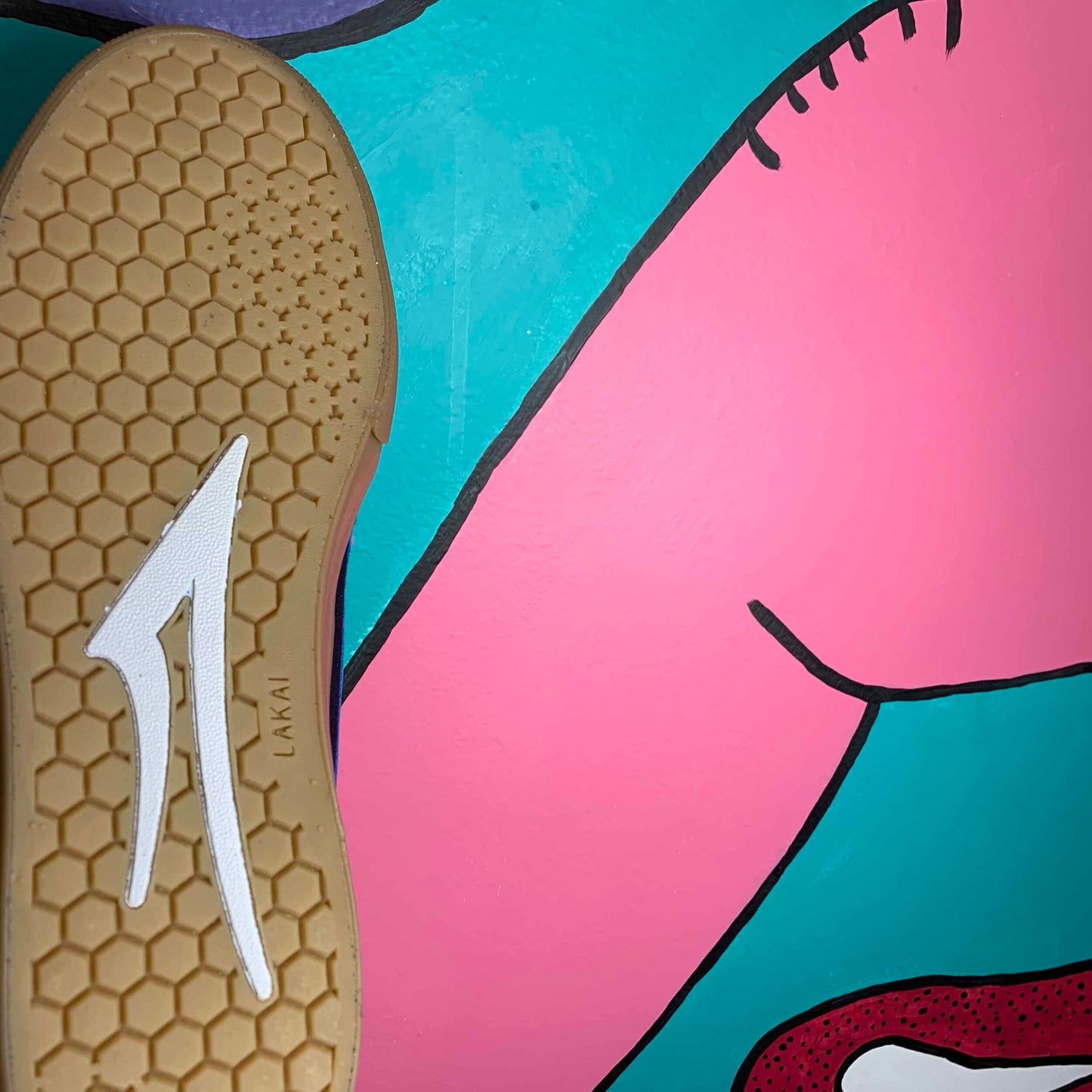 LAKAI LTD FLACO II NAVY GUM SUEDE