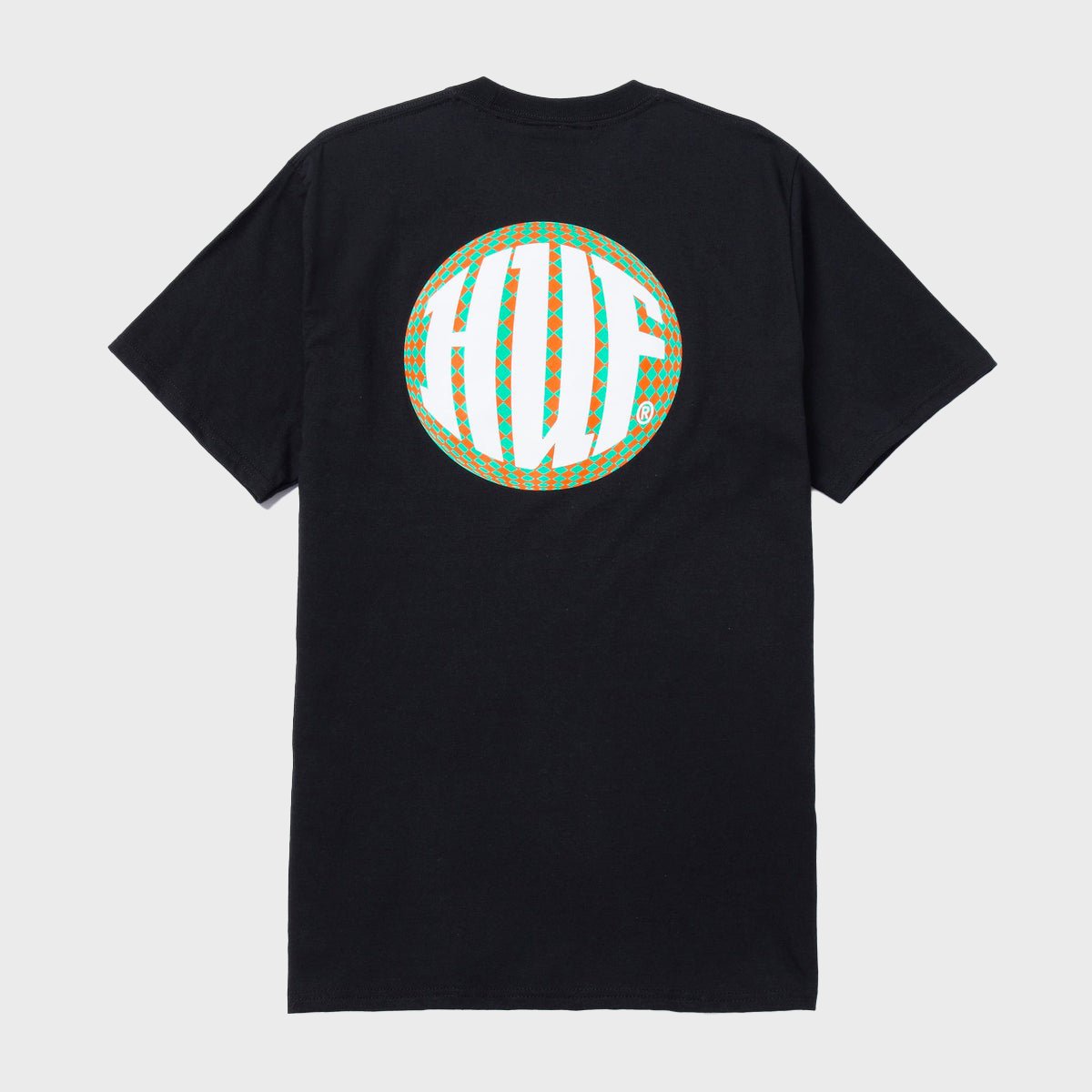 HUF WORLDWIDE HI-FI TEE BLACK