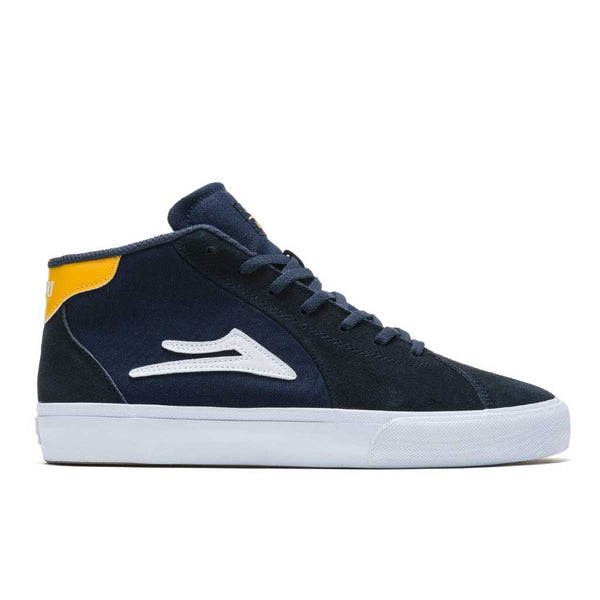 LAKAI LTD FLACO II MID NAVY SUEDE